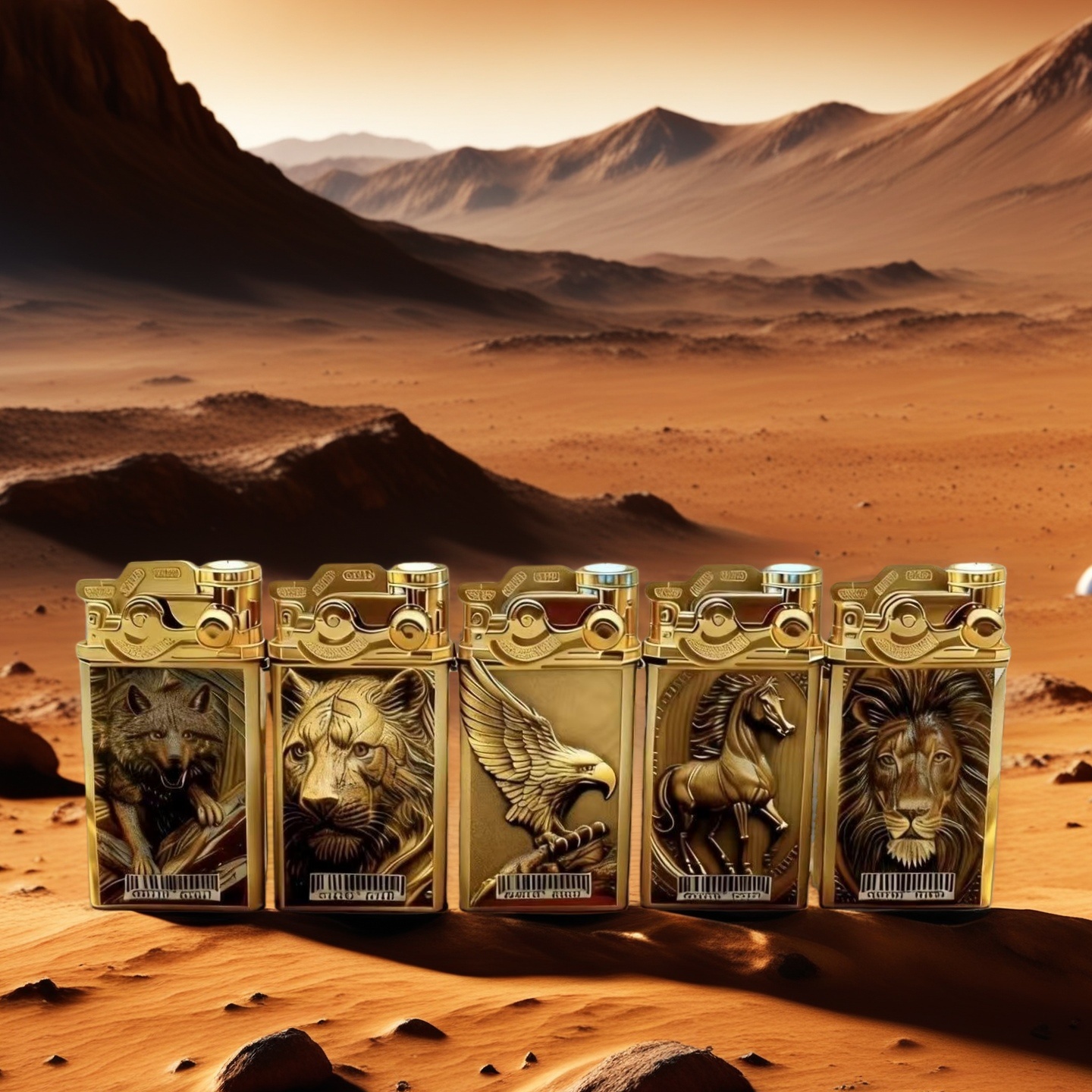 金属复古创意精美防风防爆打火机充气耐用高颜值可定制