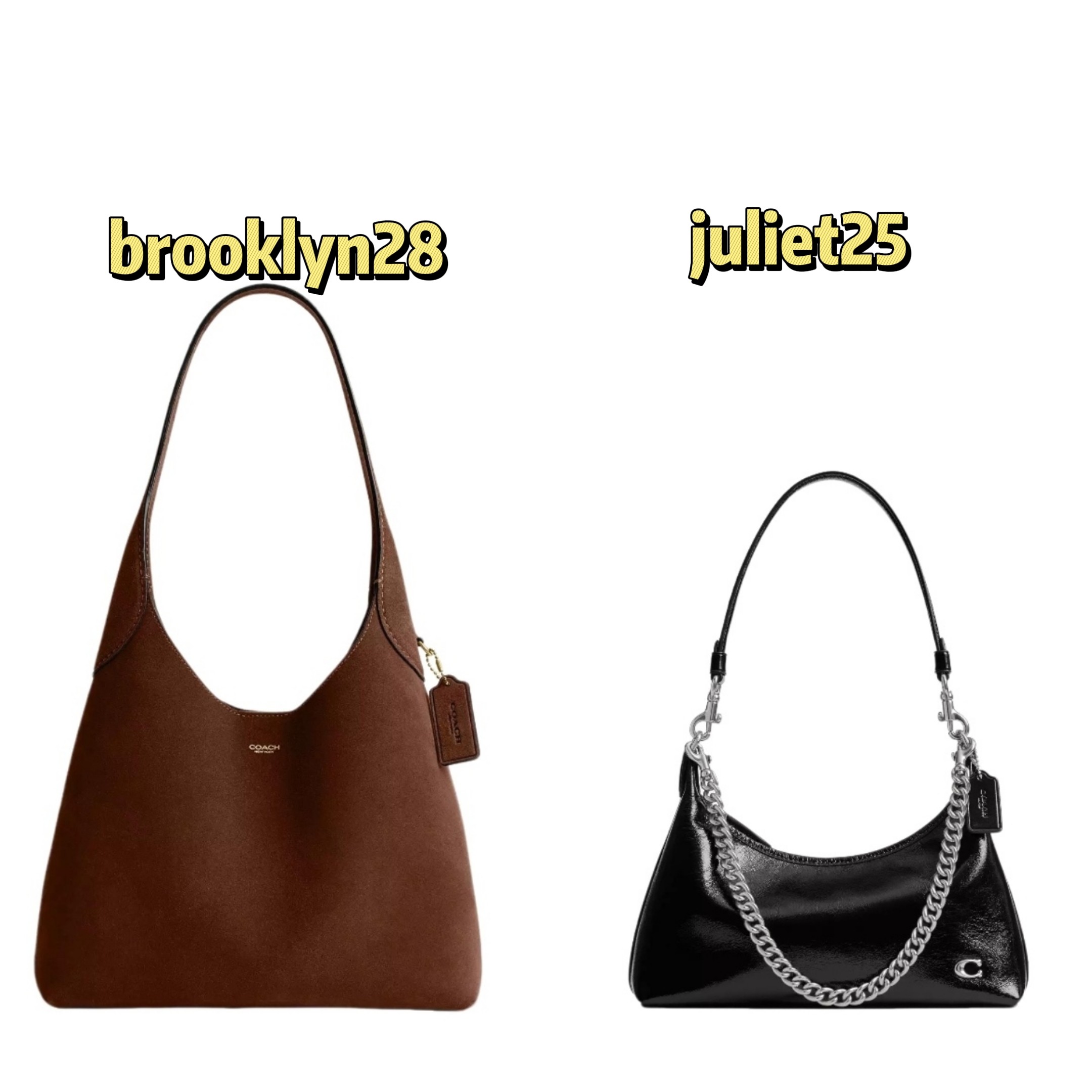 COACH/蔻驰brooklyn / juliet25 合集 单肩包  多尺寸可选