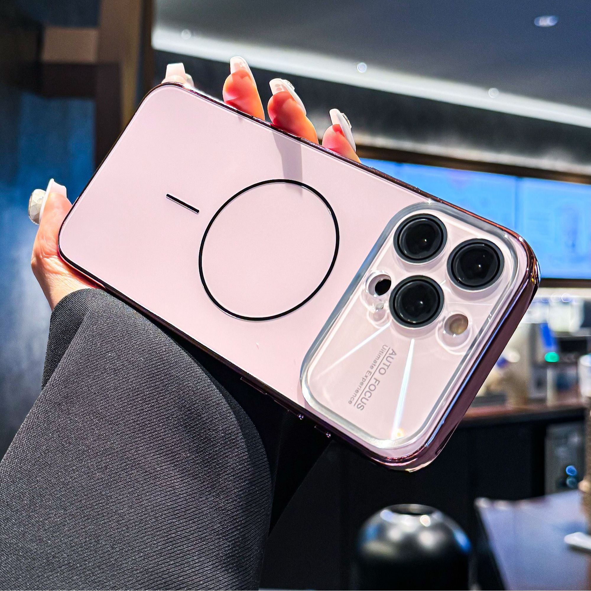 秒变17大视窗适用苹果16promax手机壳iphone15自带镜头膜防摔磁吸