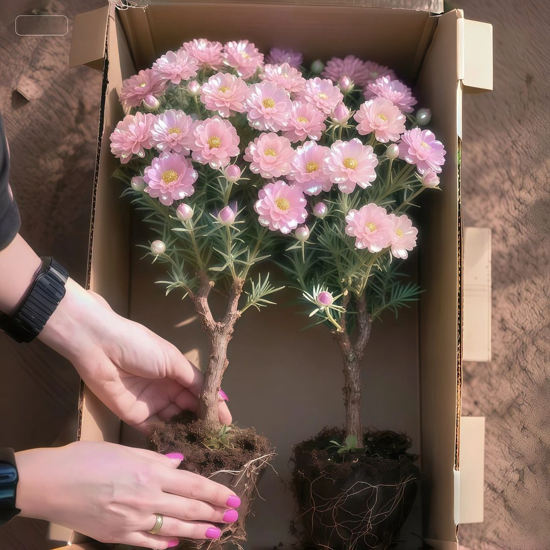 太阳花老桩懒人好养四季开花盆栽办公室内外进口重瓣花卉多色混色