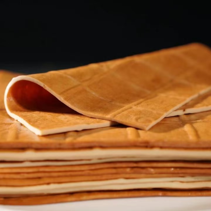 厂家供应火锅豆干泡泡豆干薄豆干重庆火锅烧烤串串食材卤香整张牛