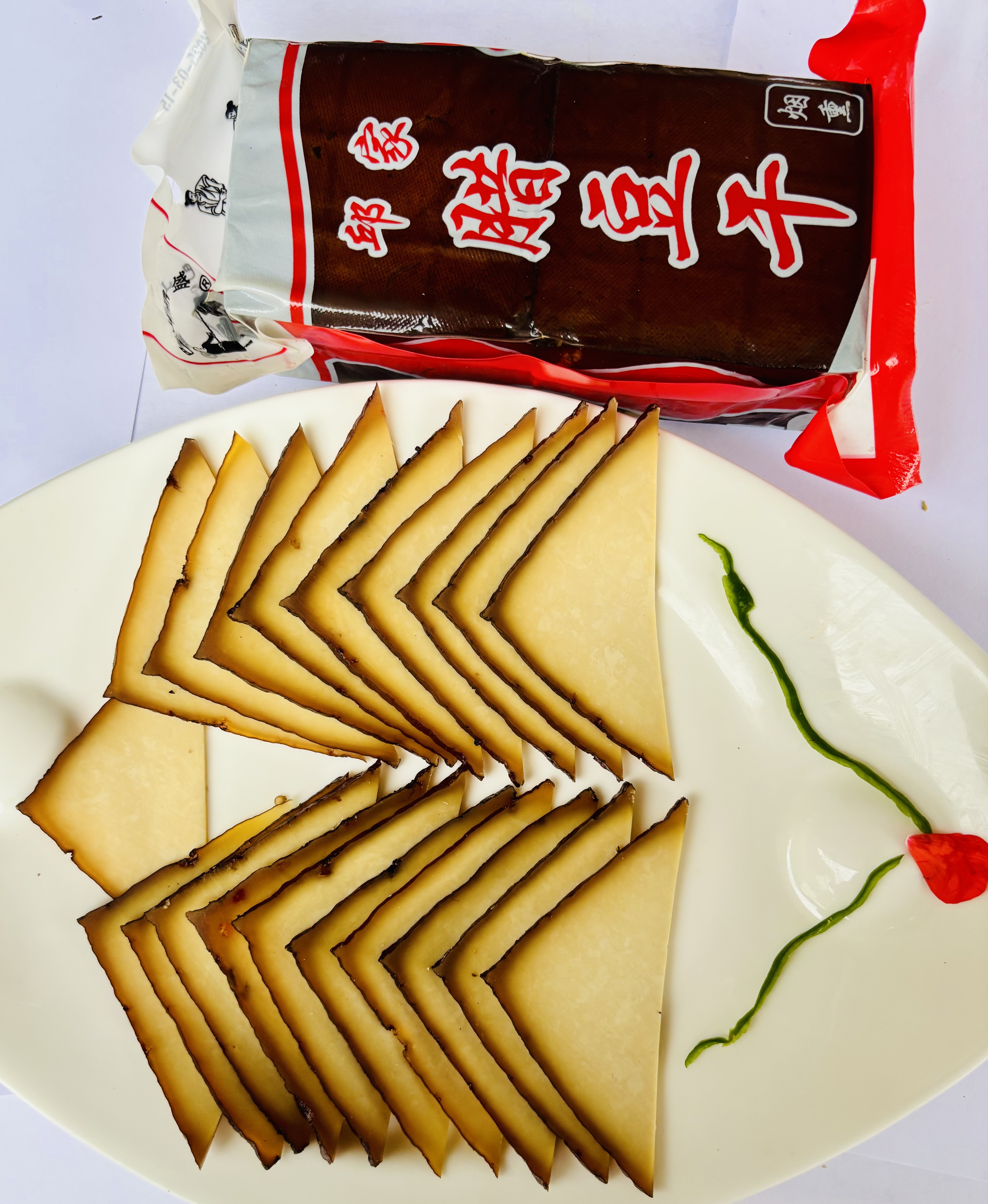 四川巴中农家邱家腊豆干 土特产咸味传统美食