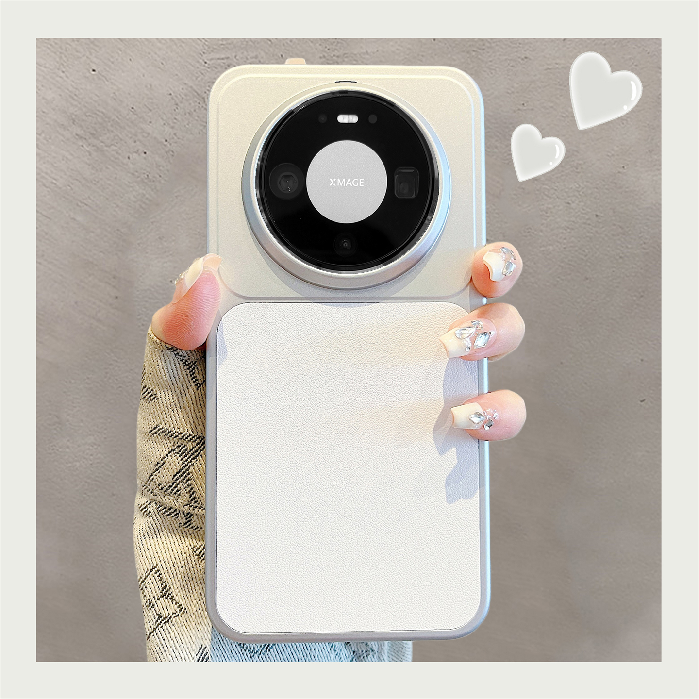 适用华为mate80手机壳新款电镀素皮保护套mate80promax内置磁吸ma