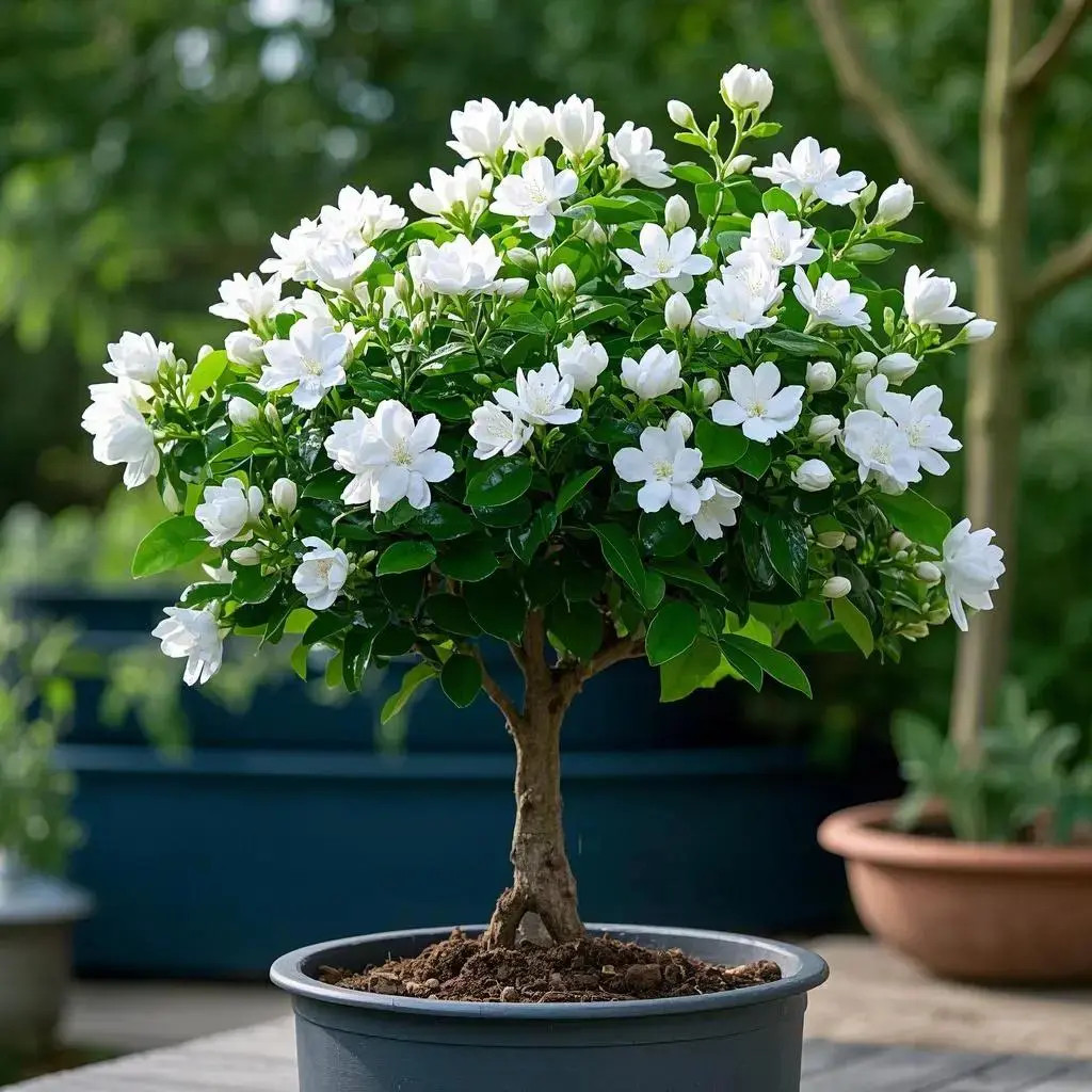 茉莉花老桩树苗盆栽花卉绿植室内外四季开花阳台庭院耐寒好养易活