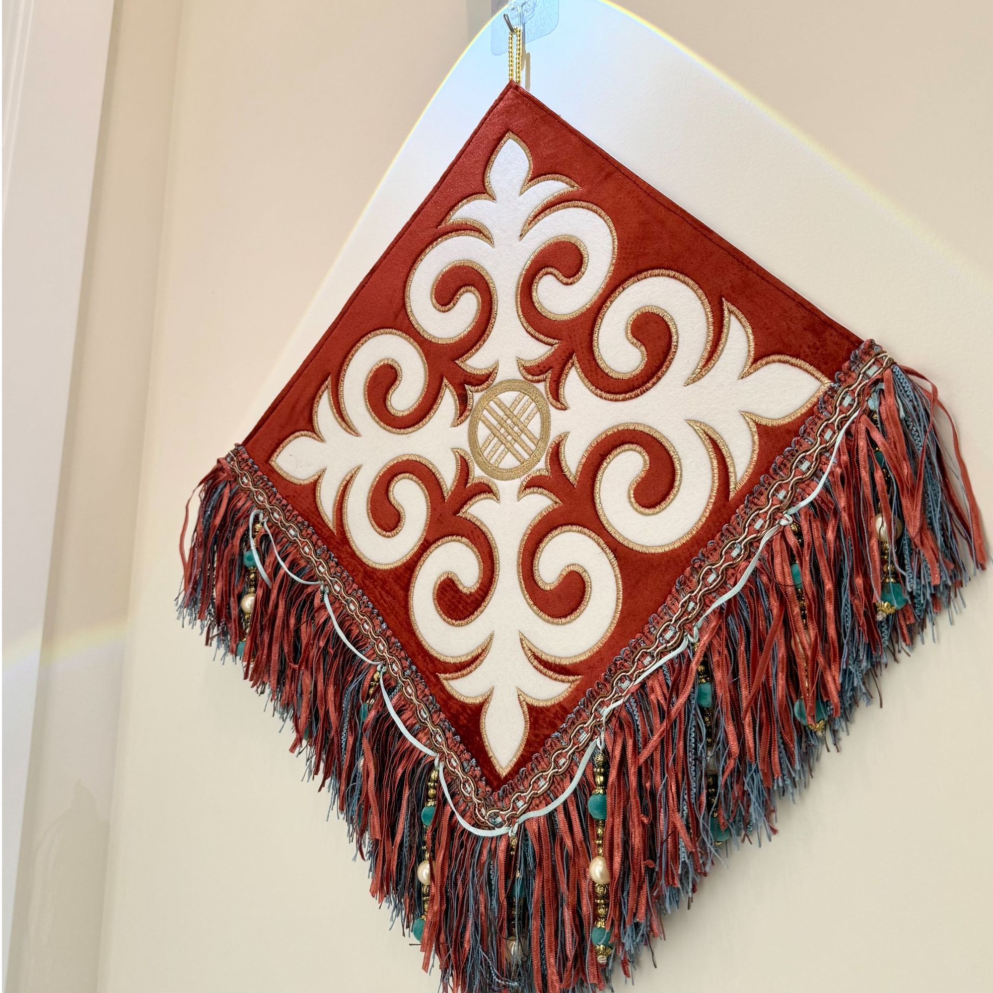 四叶草OIU民族风特色挂毯墙面装饰艺术挂画适用于民宿餐厅卧室