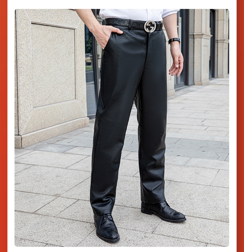 佐丹利保罗/ZOTLI PAOLO佐丹利保罗加绒加厚皮裤-011