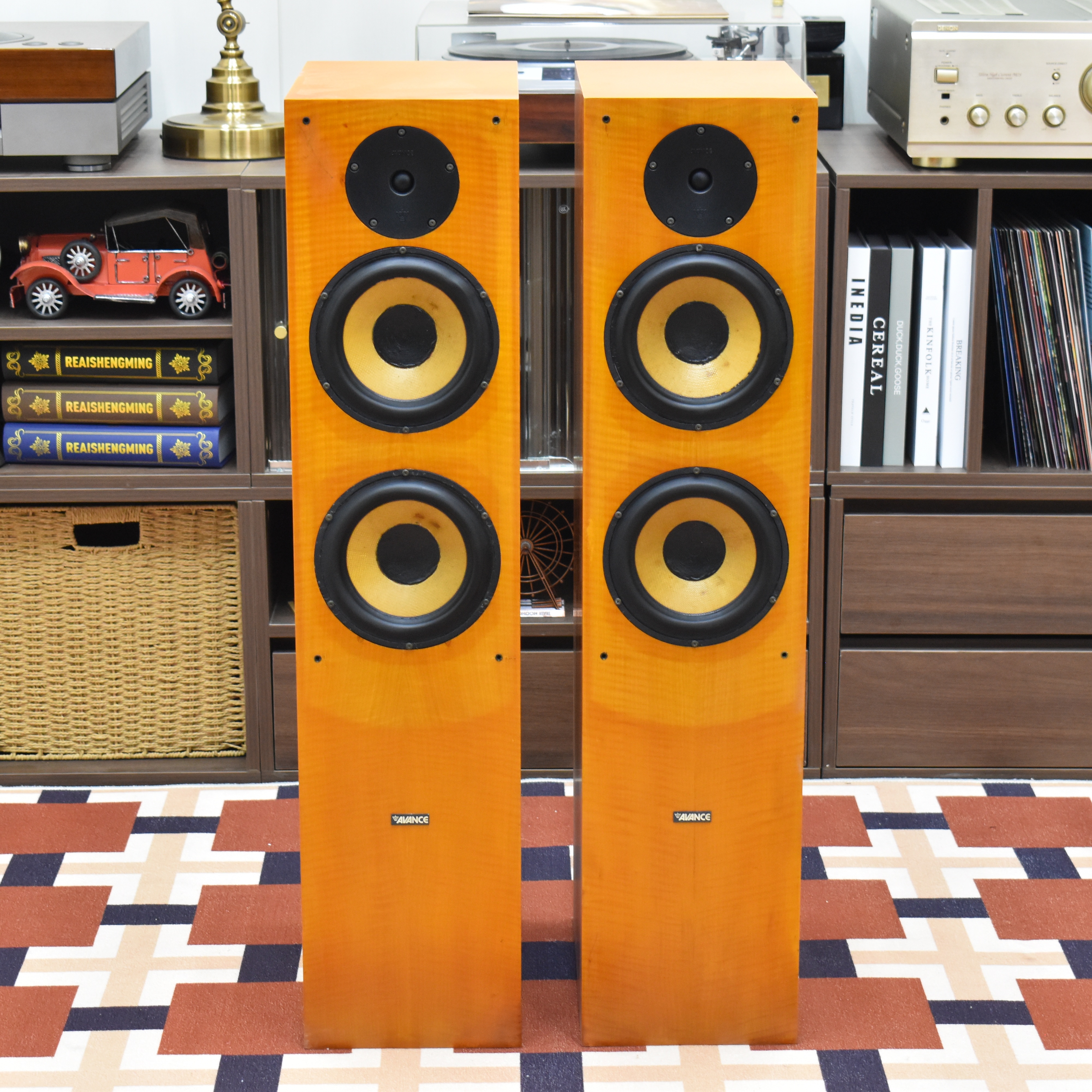 贝达诗二手AVANCE皇冠EPSILON 金牌980发烧双6.5寸落地音箱限量版