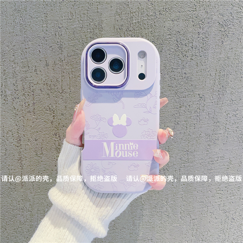 金属小胖妹适用苹果17/iPhone/华为荣耀/VIVO/OPPO/小米手机壳潮