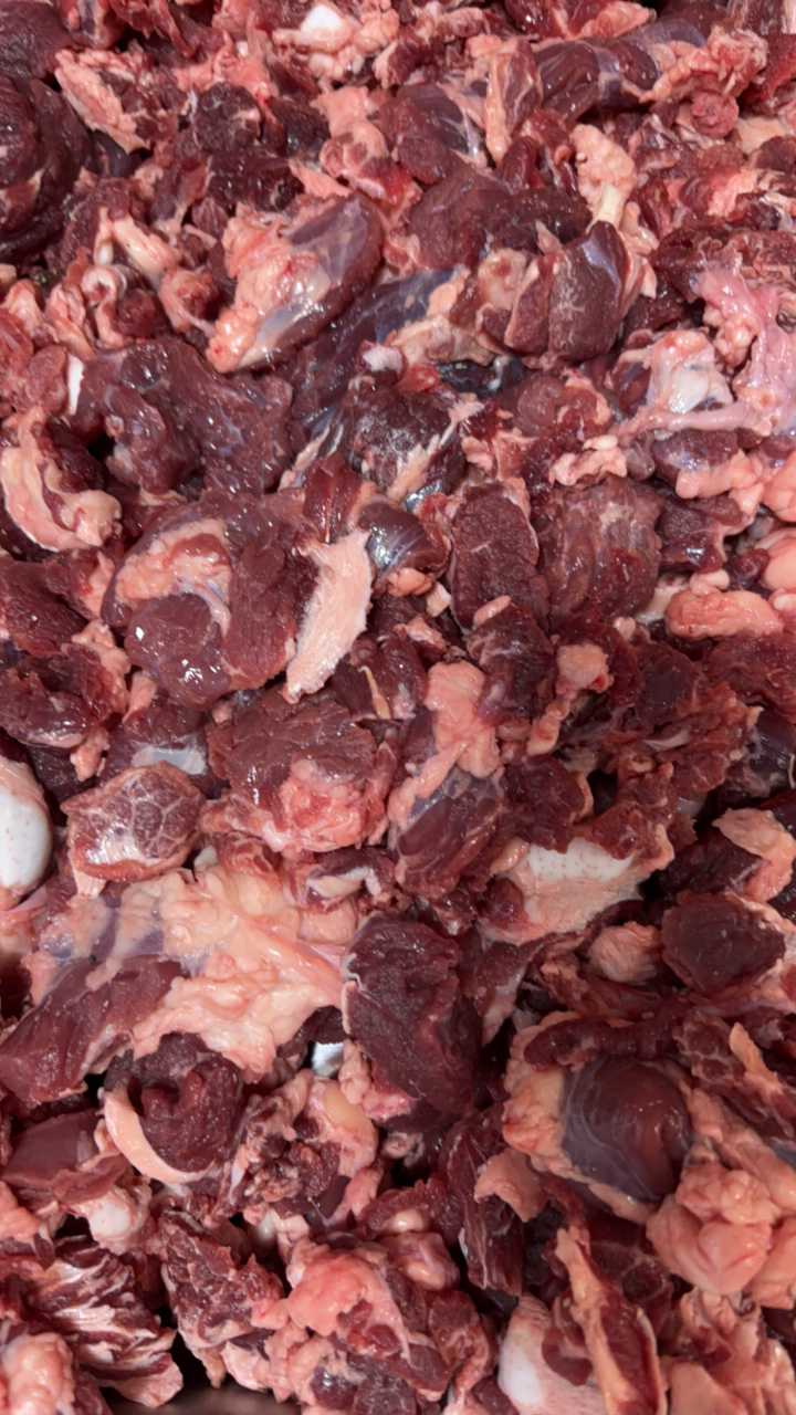 牛碎肉，清真牛剔骨肉