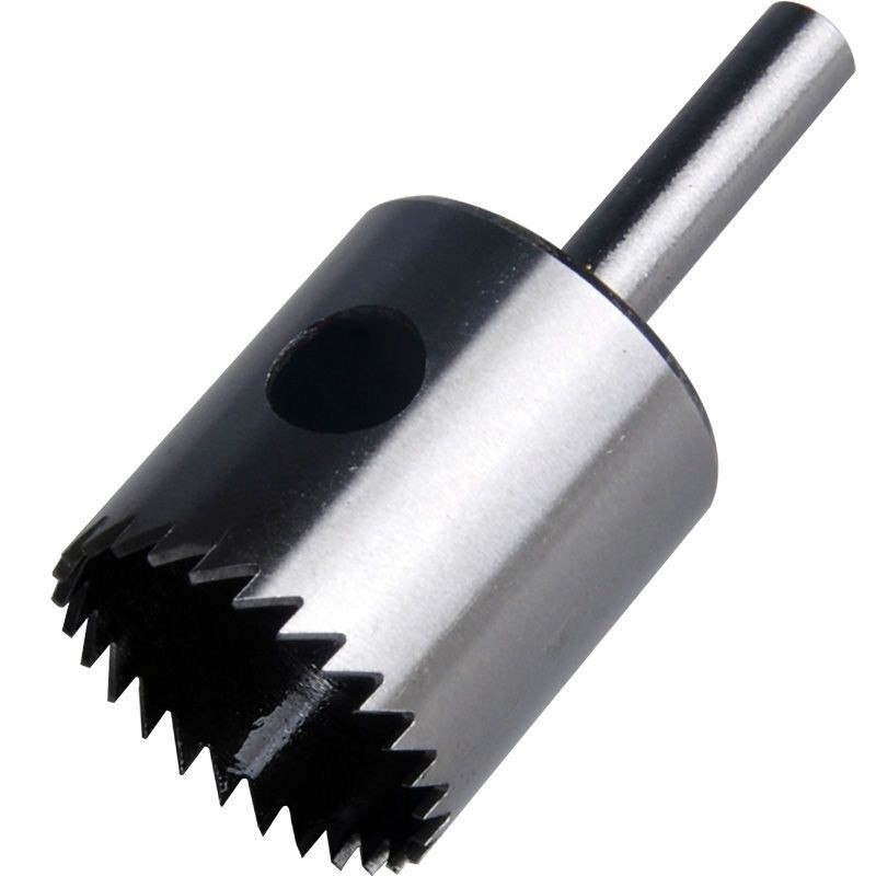 佛珠刀空心钻头木工开孔器圆孔细齿塑料打孔器圆孔制作一整套