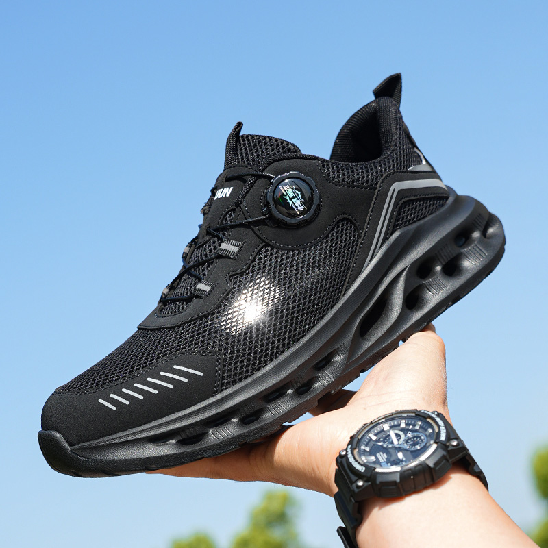 悍军夏季防砸劳保鞋男女防刺绝缘大网透气防臭轻软舒适车间仓储