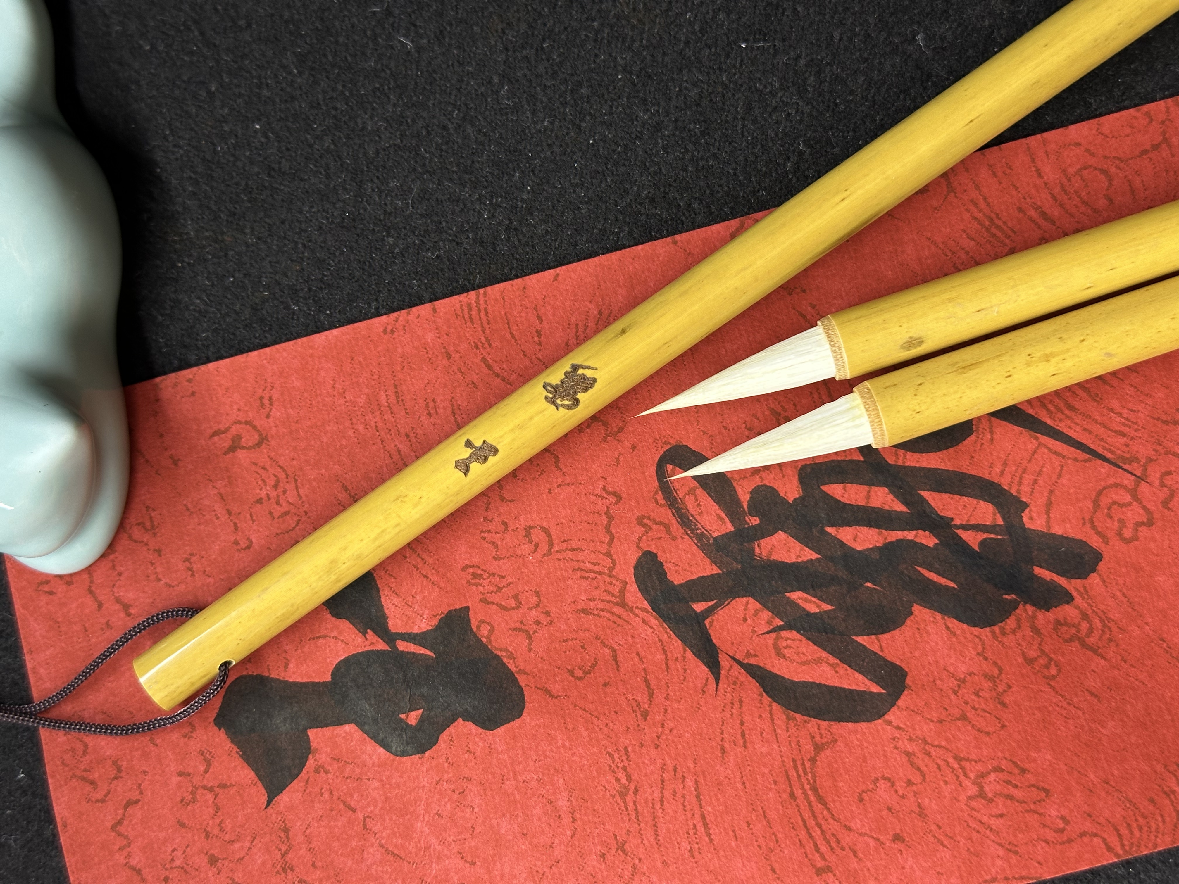 清雲堂定制——玉露，适用于楷行草书智永兼毫毛笔