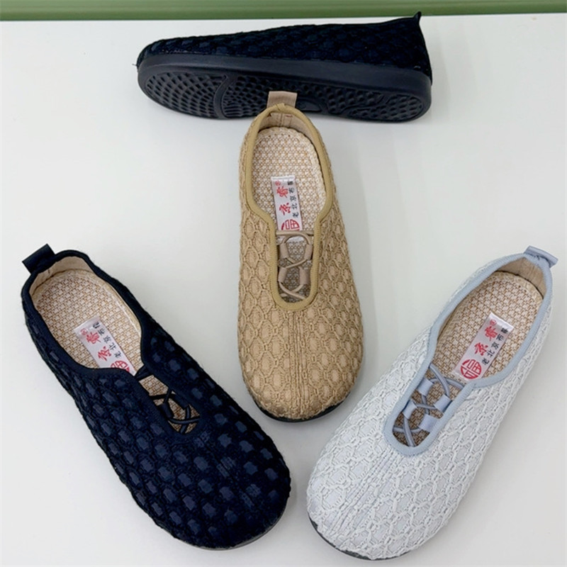 老北京新款韩版平底豆豆鞋欧美范低帮防滑渔夫鞋中老年小众女单鞋