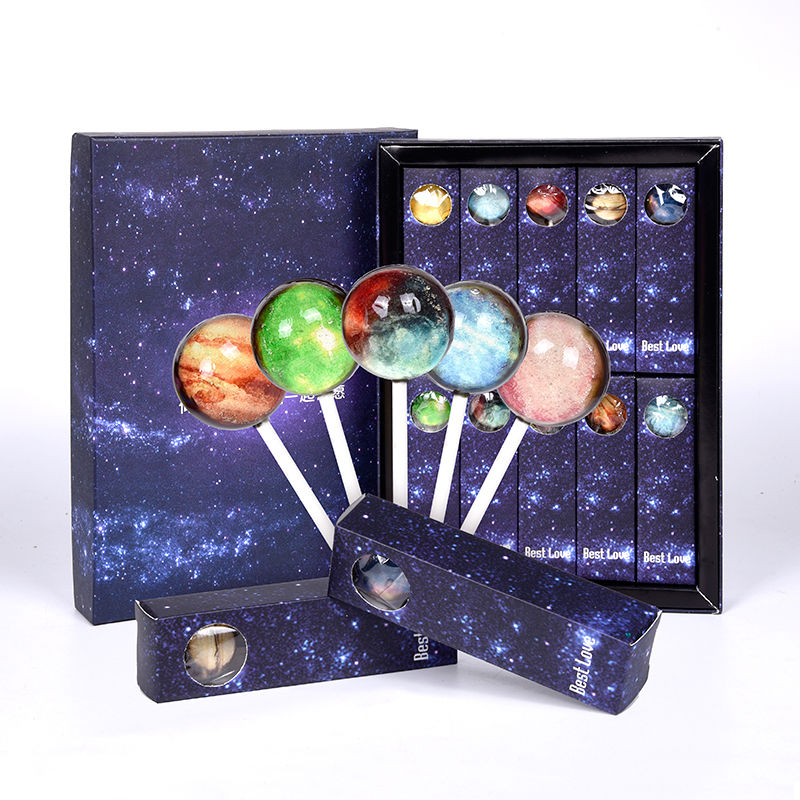 星空棒棒糖网红抖音星球礼盒装送男女朋友便宜圣诞生日情人节礼物