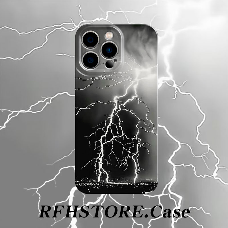 ZMGX黑夜闪电适用苹果16/15promax菲林手机壳华为P70vivo小米oppo