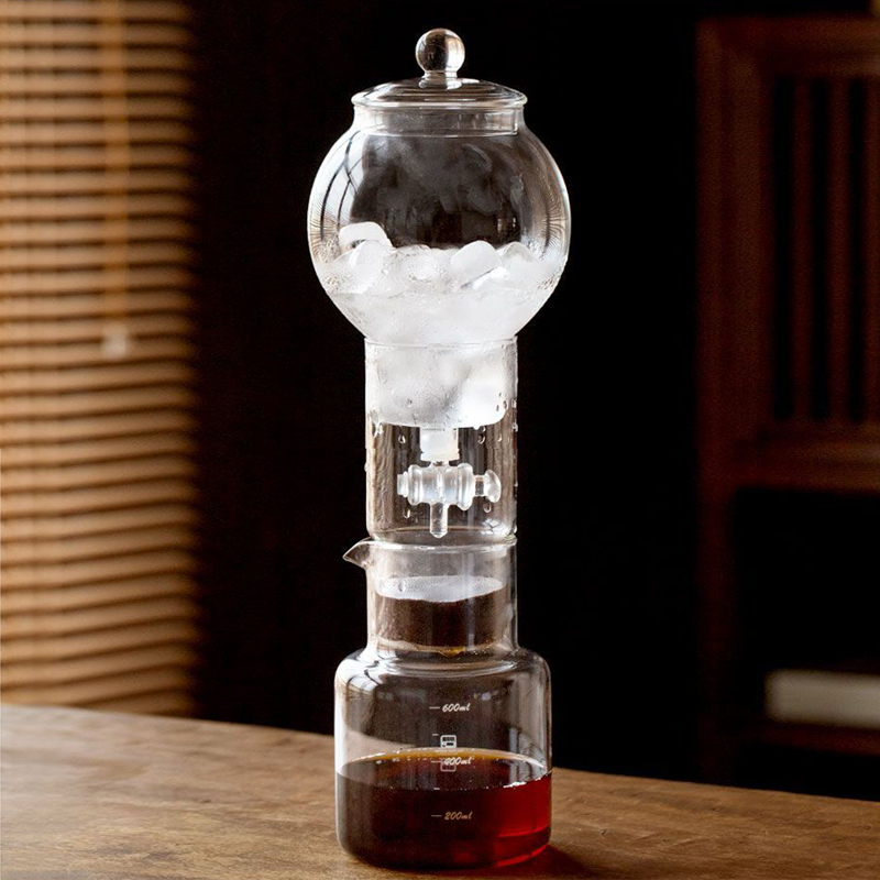 星球冰滴壶家用冷萃杯滴漏式冷萃咖啡壶高硼硅玻璃冷泡壶冰酿茶壶