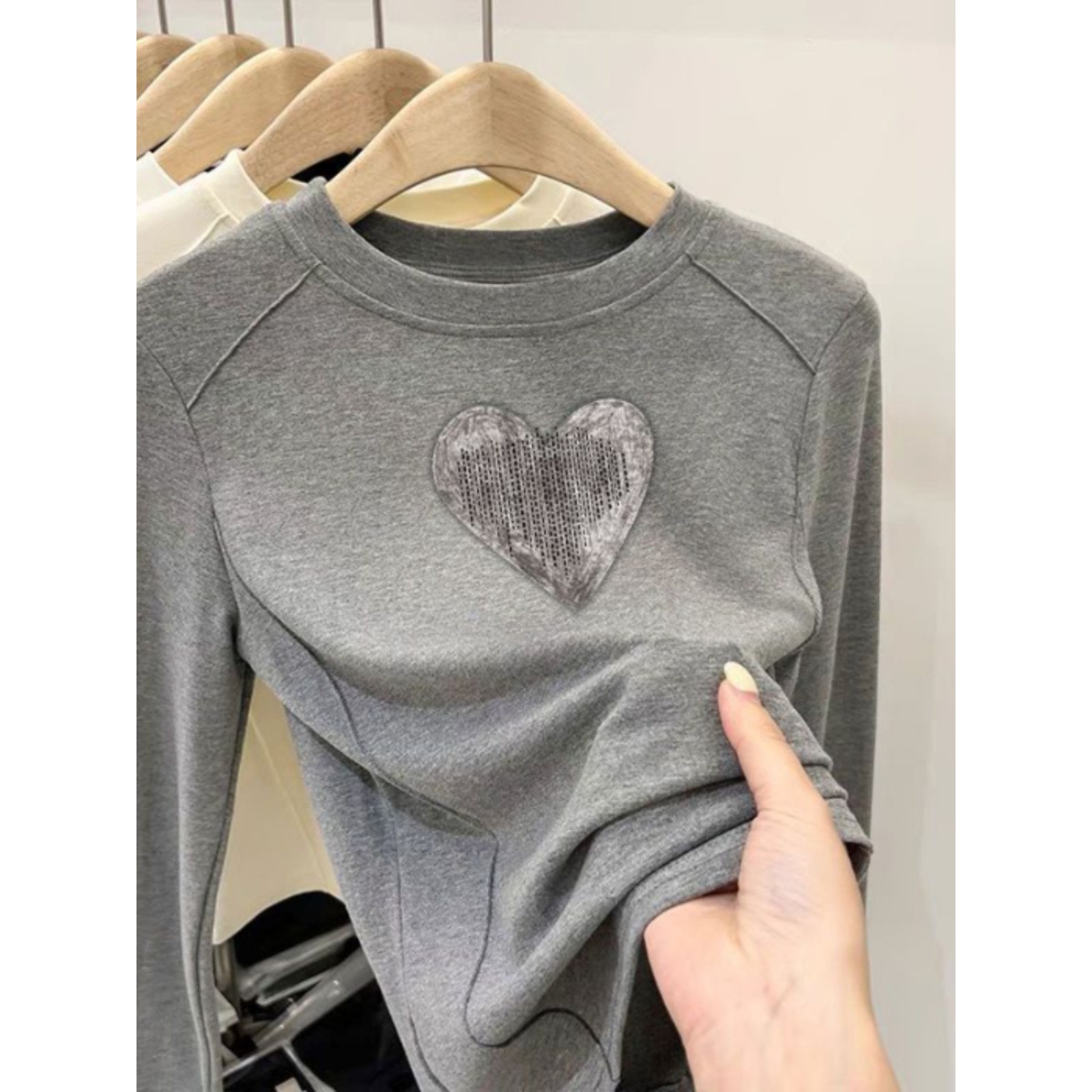 女童长袖T恤秋冬2025新款洋气儿童德绒打底衫中大童冬装保暖上衣