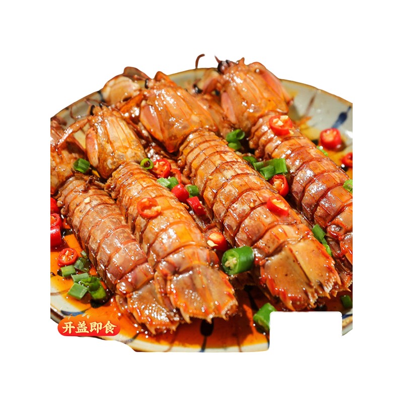 香辣椒盐皮皮虾熟食即食零食鲜活虾爬子海鲜油炸辣卤琵琶虾干虾姑