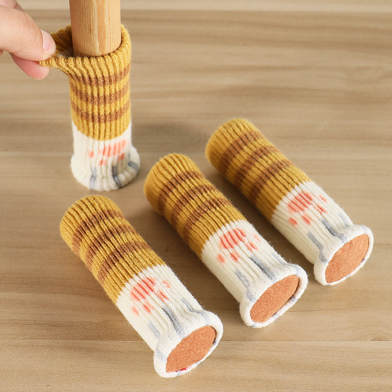 双层加厚椅子脚套桌椅脚垫静音耐磨桌腿餐桌脚垫椅脚凳子腿保护套