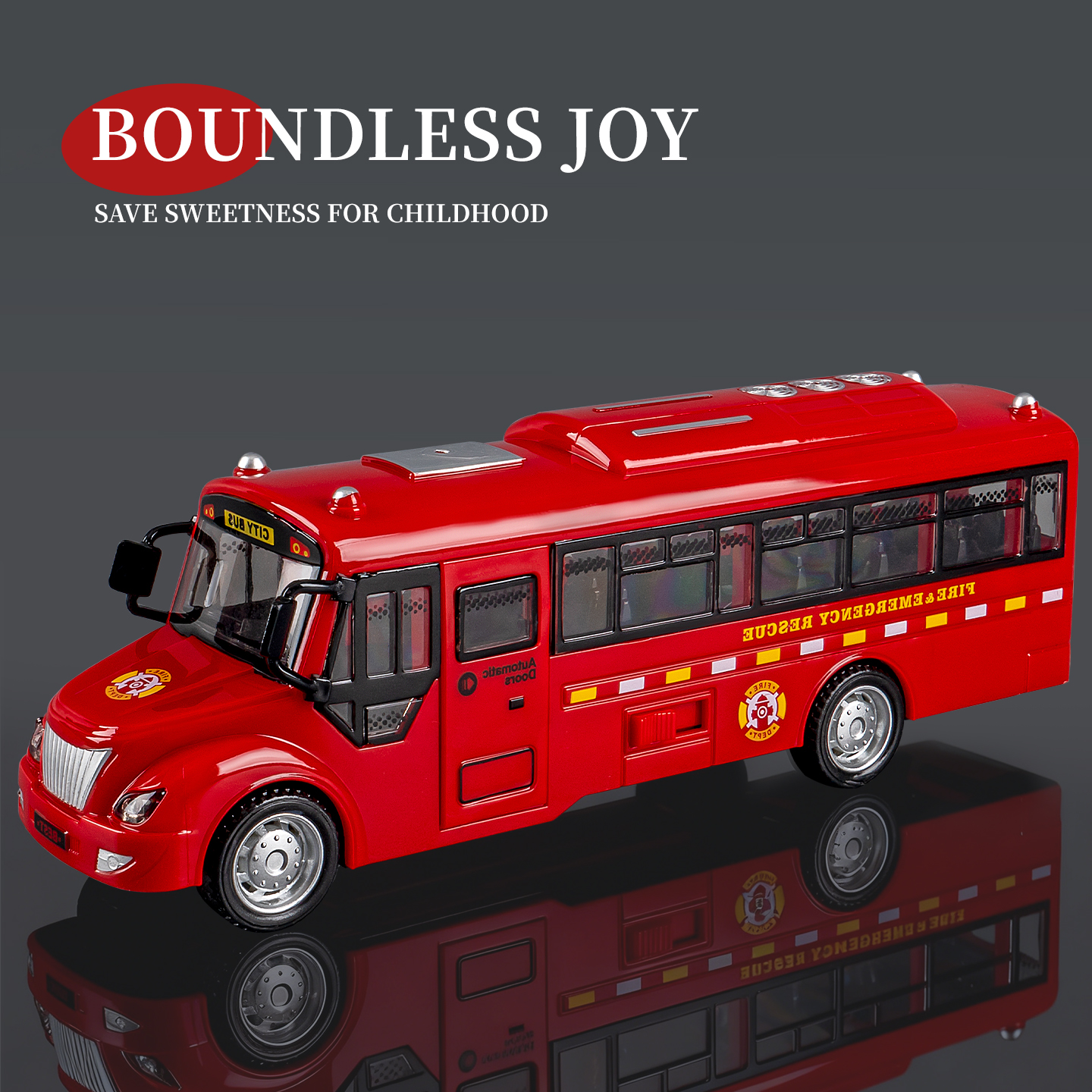 仿真校车巴士小汽车玩具男孩女孩3-6岁儿童玩具夜市摆摊玩具1-3