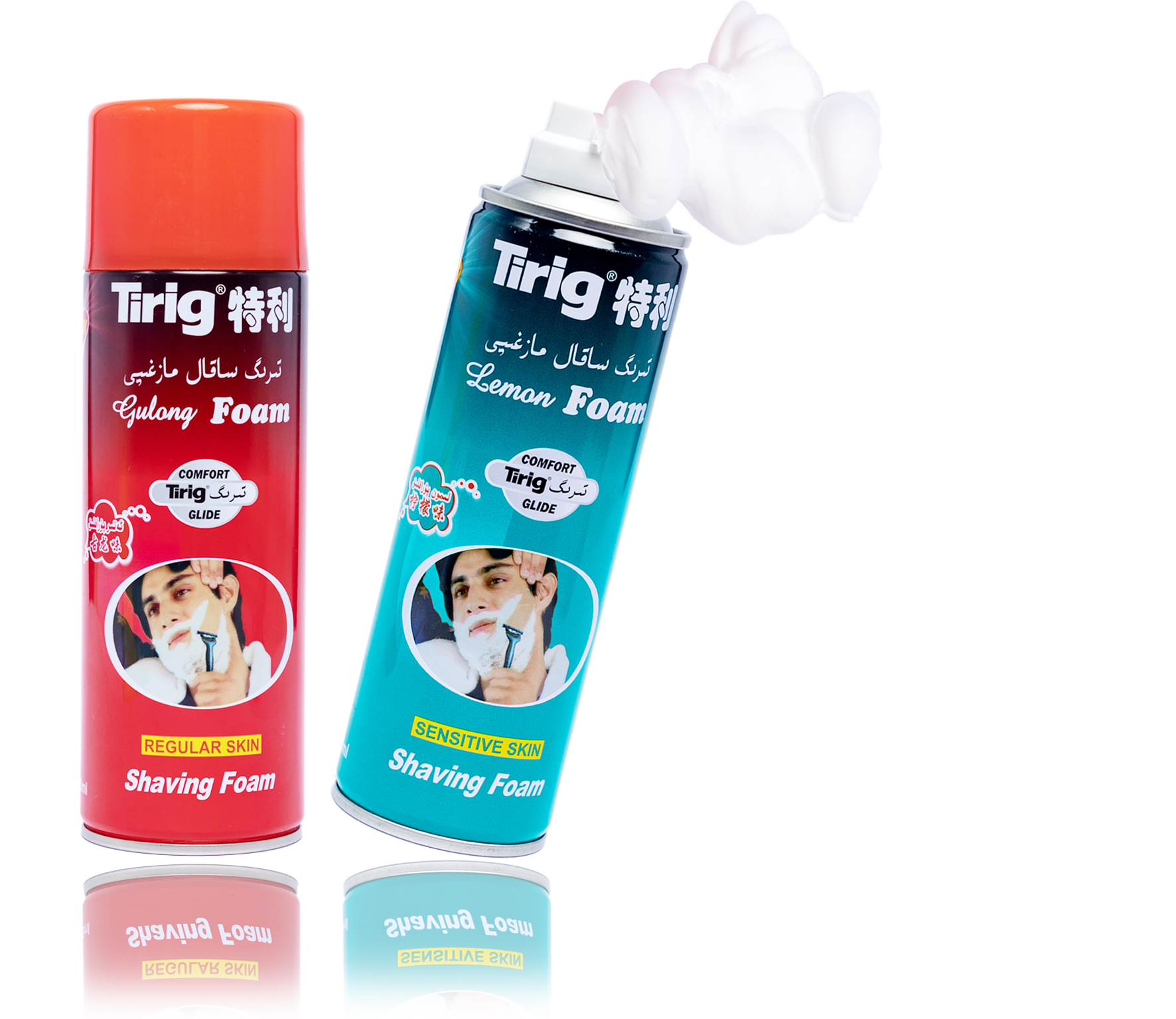 Tirig 剃须泡沫 两瓶 2*200mlتىرىگ ساقال ماغزىپى