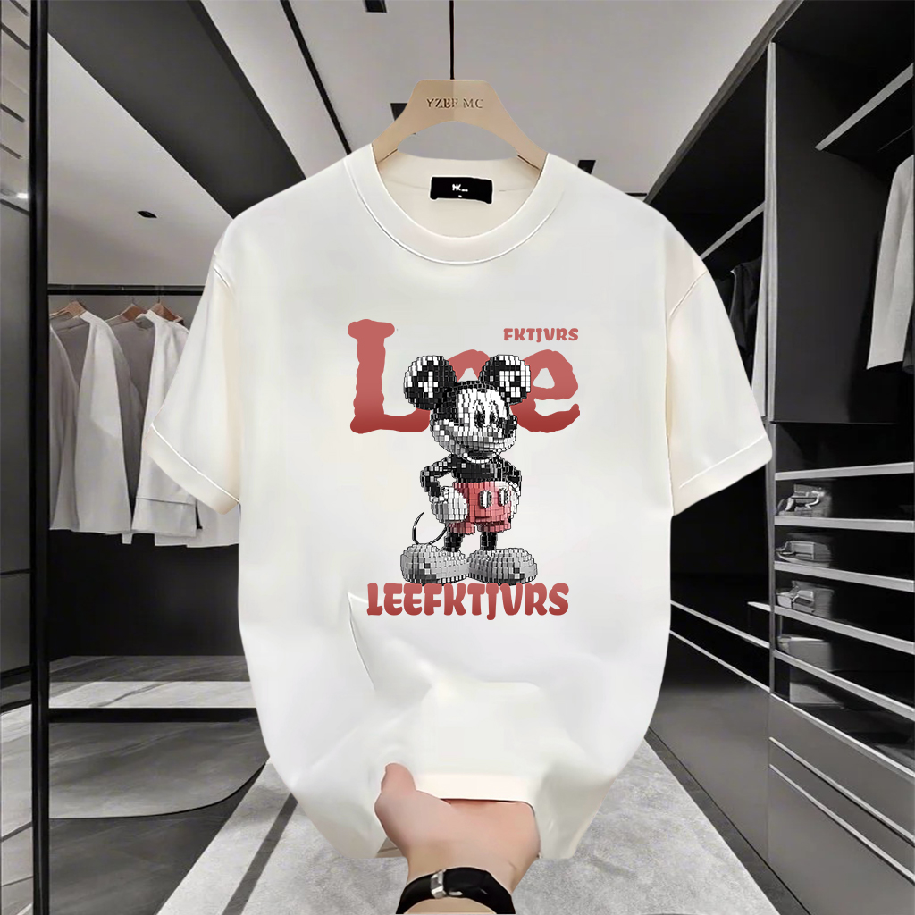 美式痞帅重磅纯棉短袖T恤青年男女款夏季ins潮牌街头时尚百搭上衣