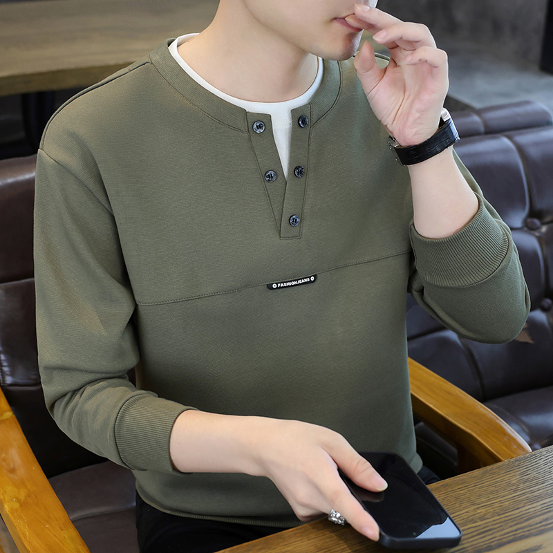 卫衣男士春秋季2025新款韩版潮流个性圆领长袖上衣服休闲宽松男装