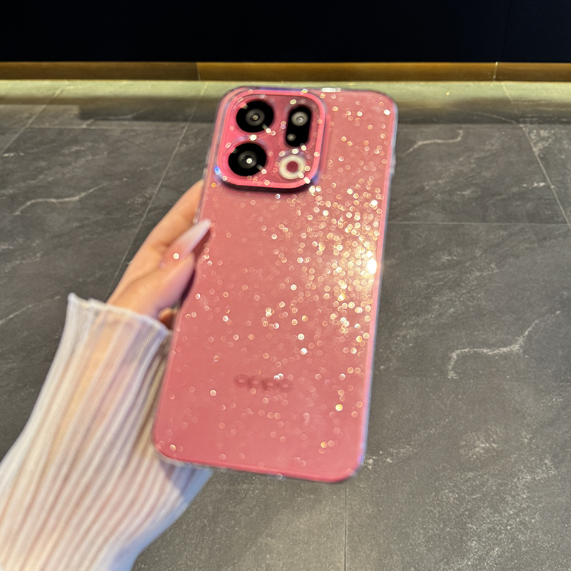 适用于oppofindx9手机壳新款reno15星空细闪透明x8ultra防摔奢华