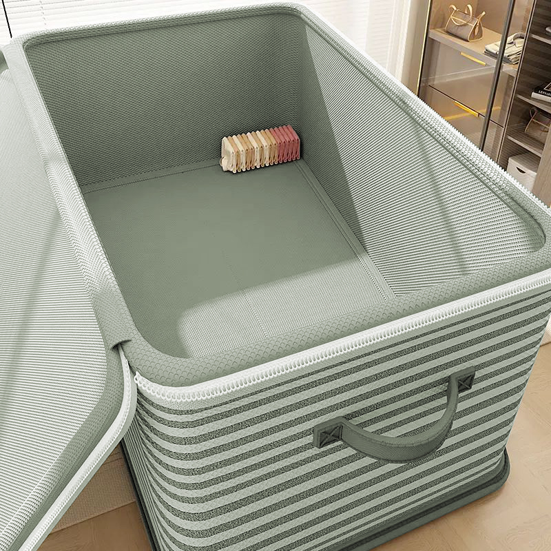 带锁收纳箱家用大容量可折叠衣裤玩具被子防尘整理收纳储物神器箱