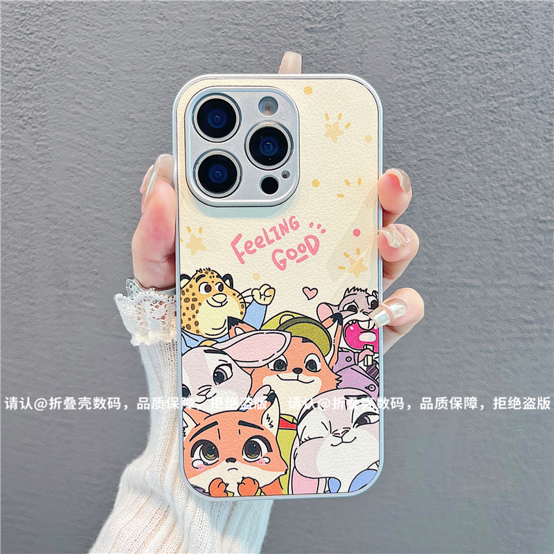 金属漆皮纹适用苹果17/iPhone/华为荣耀/OPPO/VIVO/小米/手机壳潮