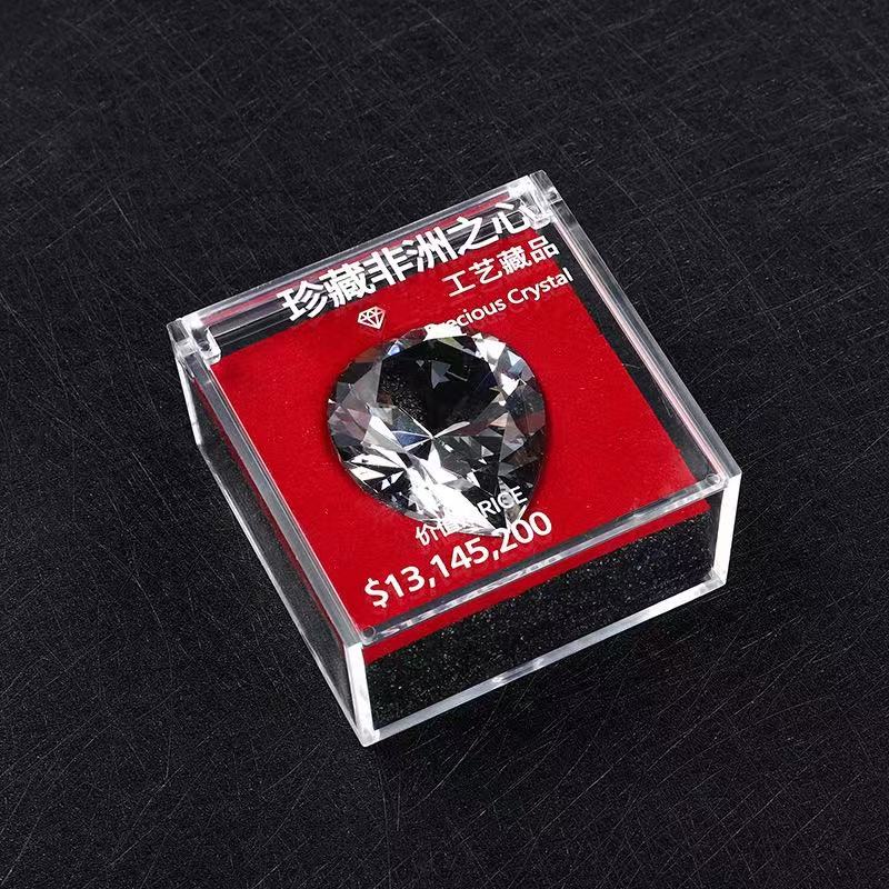 三角洲行动游戏周边非洲之心模型玩具高品质复制水晶摆件装备大红