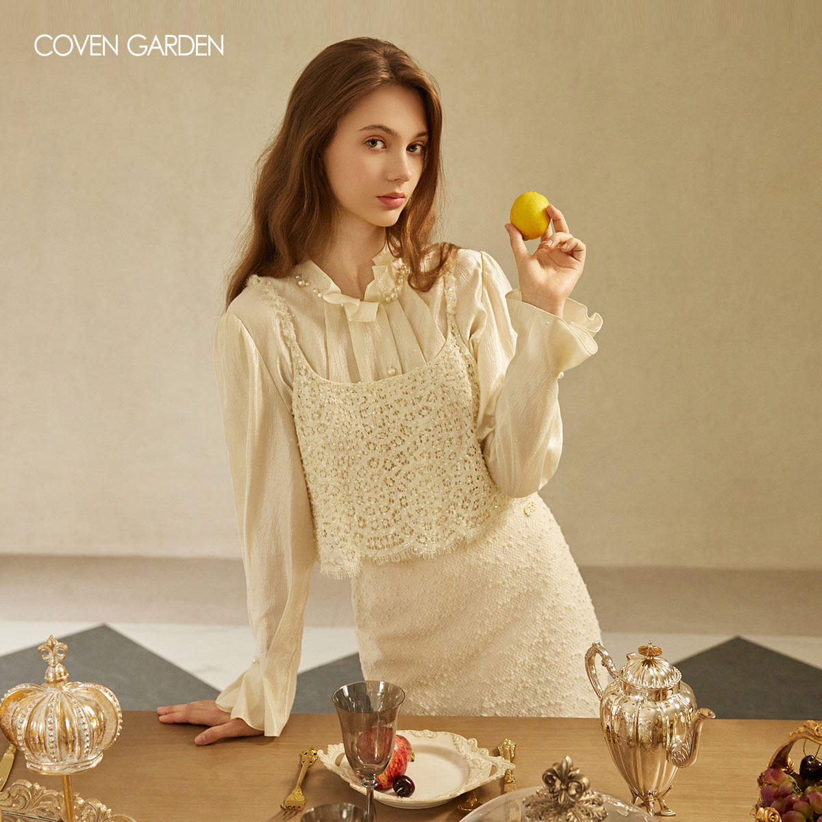 【哥文花园】立领高级感长袖上衣CSA4011010