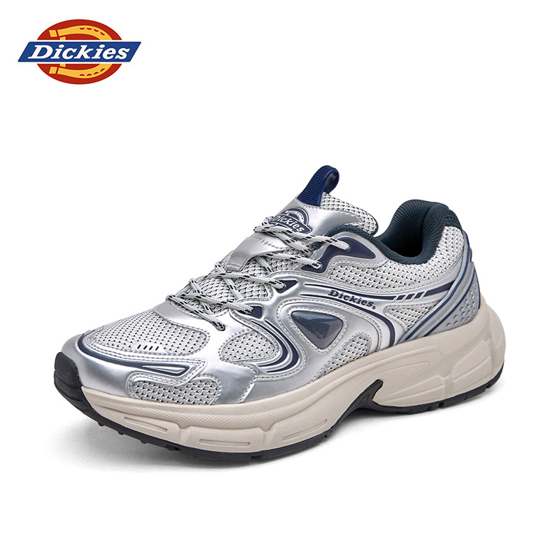 Dickies老爹鞋男舒适防滑运动鞋百搭低帮休闲鞋冬季透气经典男鞋