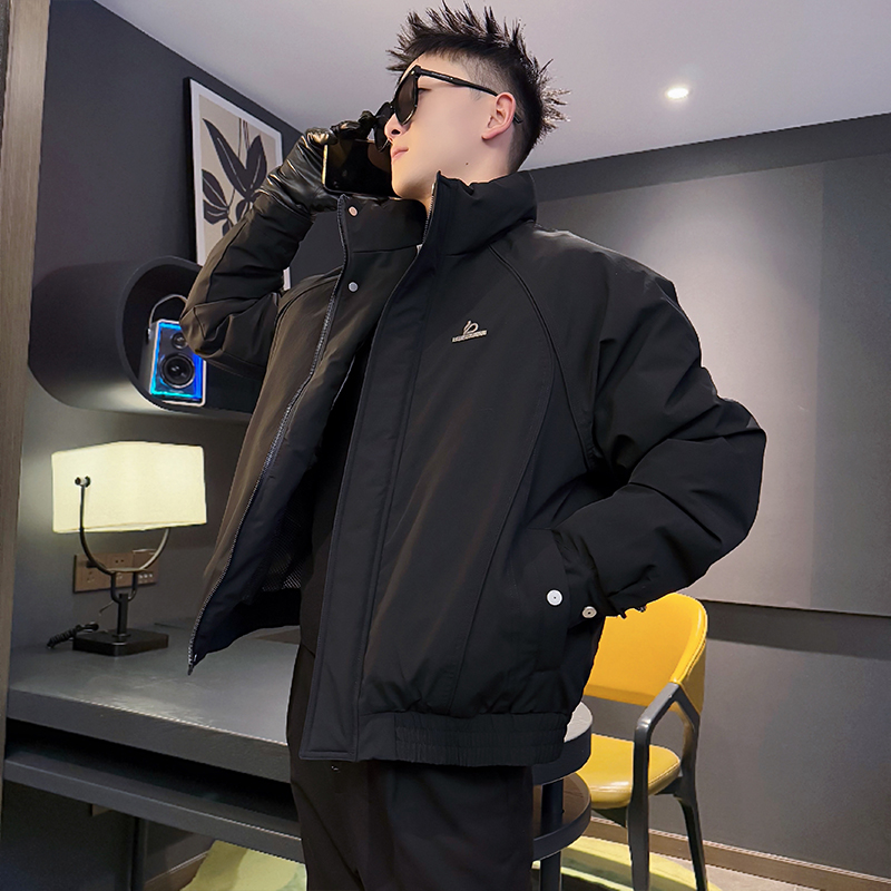 美式防风棉服工装外套男冬季新款潮流棉衣百搭保暖休闲加厚袄子潮