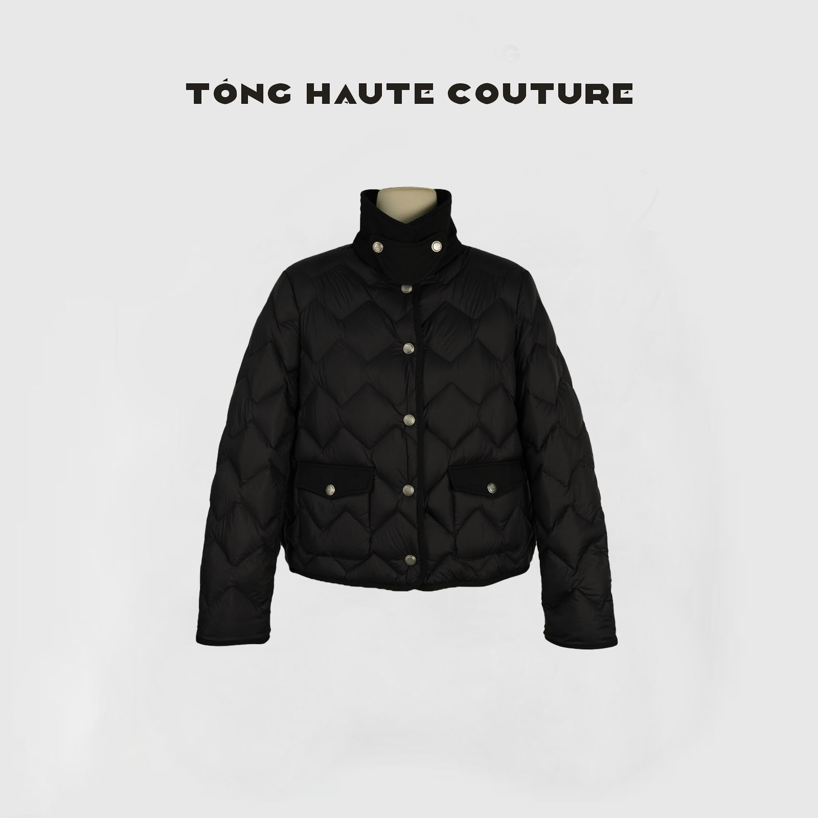 【清宸】25年新国标90白鹅绒立领短款时尚鹅绒服 YW428