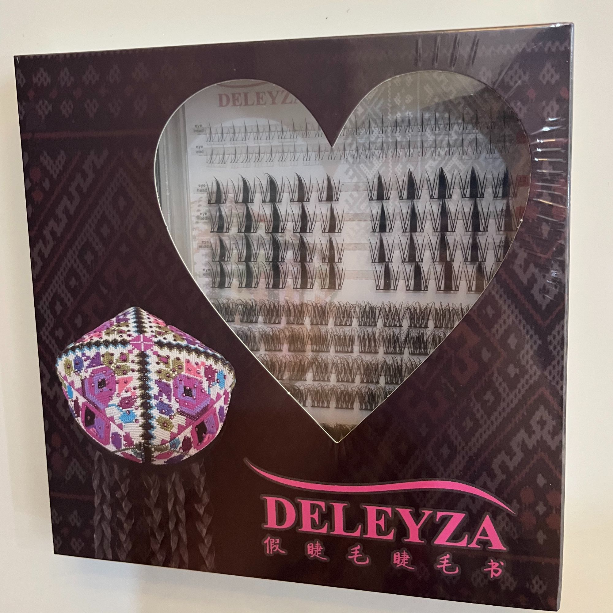 DELEYZA四种混合款假睫毛大容量新手时尚超软分段式高品质混合装