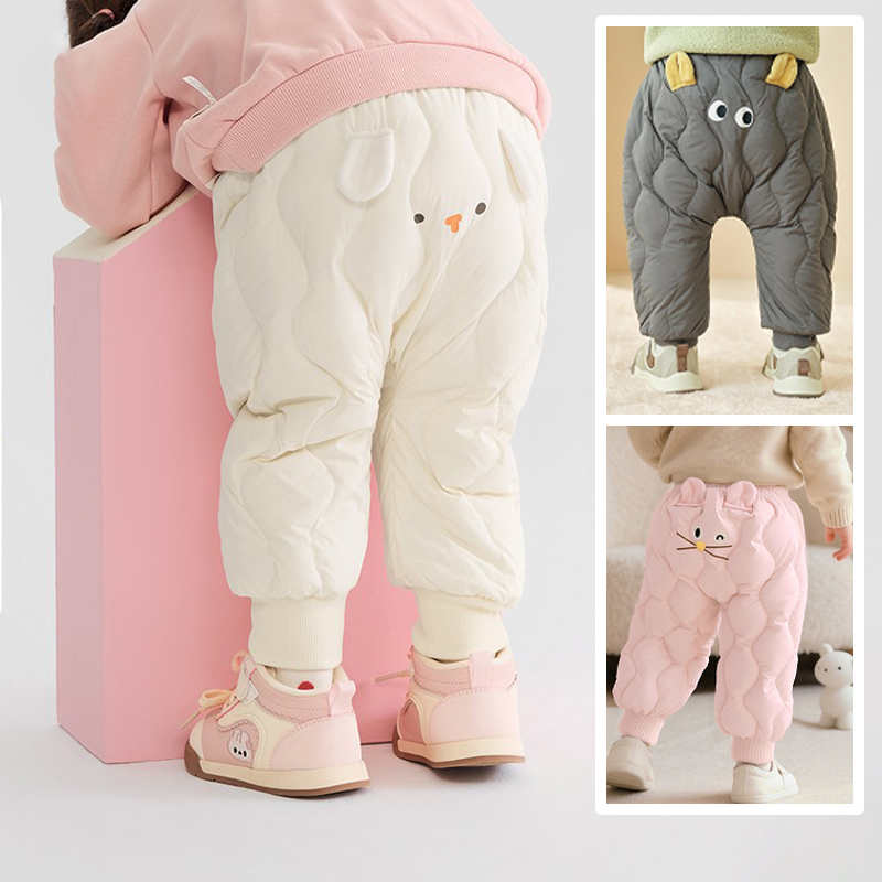 【新款上新】男童女童羽绒裤婴儿宝宝外穿裤子冬季新款儿童保暖厚