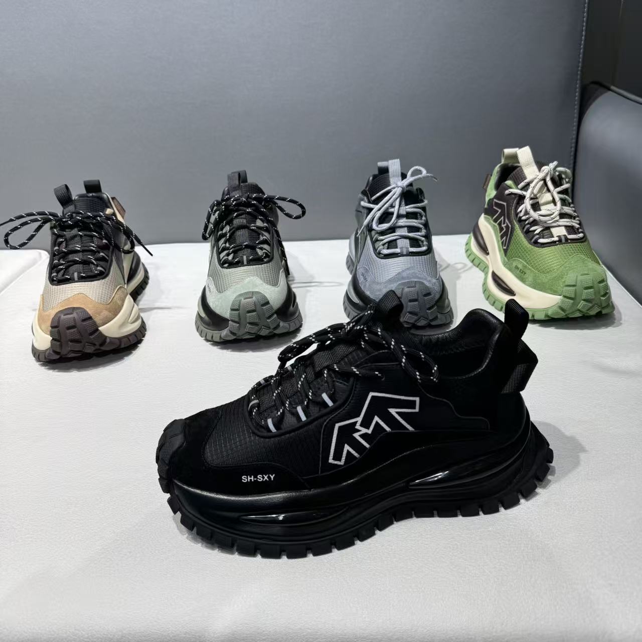 广州迪火男士舒适透气帕拉皮D707-116秋冬款休闲复古时尚板鞋