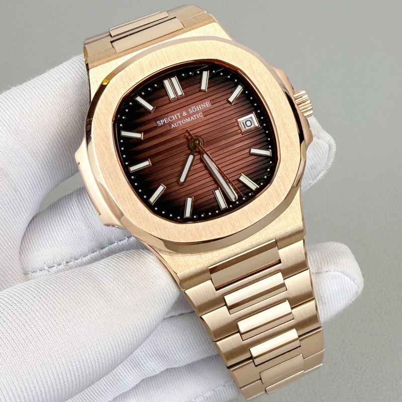 SPECHT&SOHNE新款鹦鹉螺手表男士机械表夜光高颜值经典奢侈品腕表