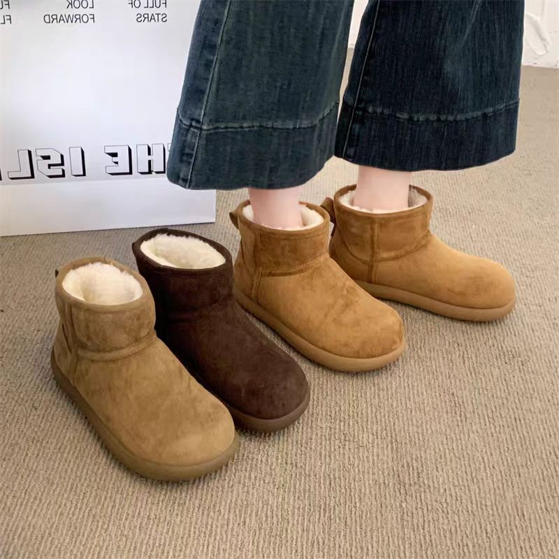 XK厚款保暖短筒冬季防滑时尚雪地靴棉鞋加厚时尚2591