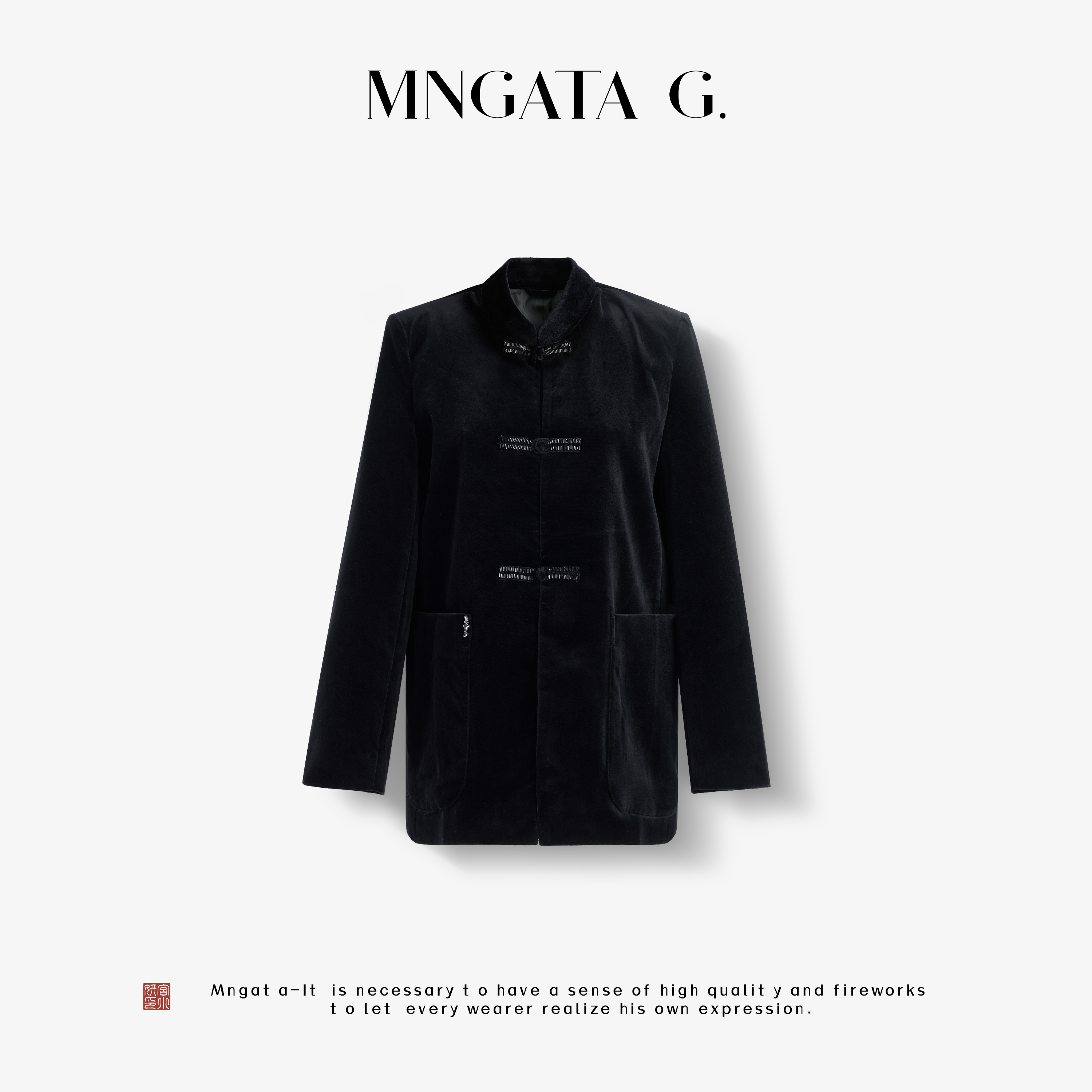 MNGATA G.宫小妍【棉·古道西风】纯棉秋冬新中式中国风外套5082197