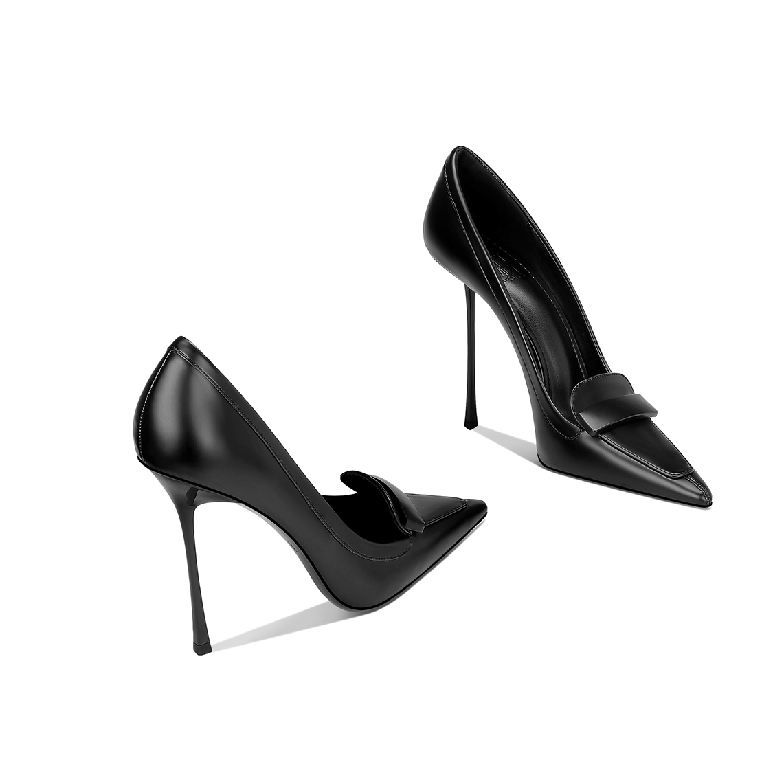 2025秋季新款高跟鞋女细跟尖头气质高级感小众百搭职业通勤单鞋