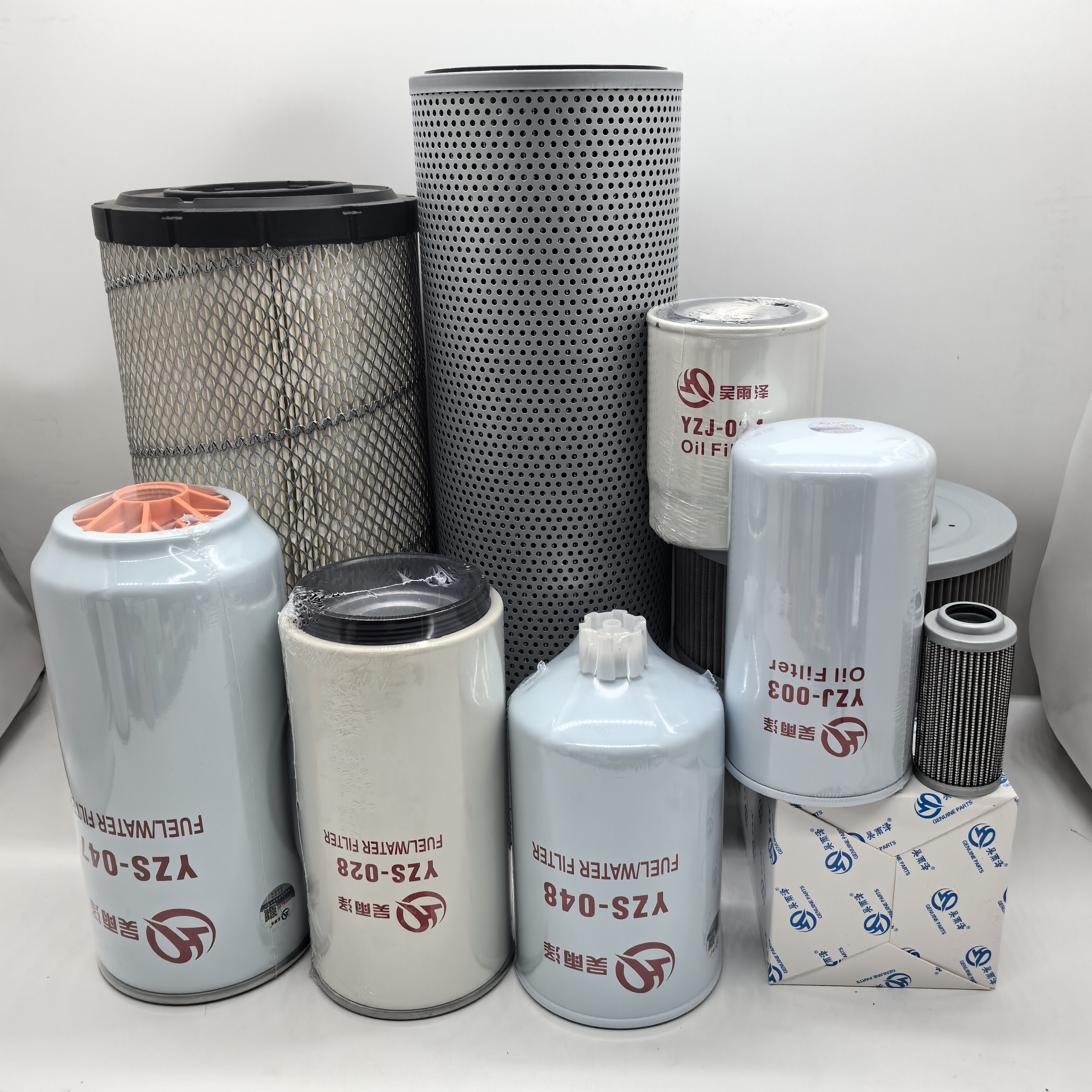 临工 LG135H 6135H国四新款机滤 柴滤 油水分离器 空滤 回油滤芯