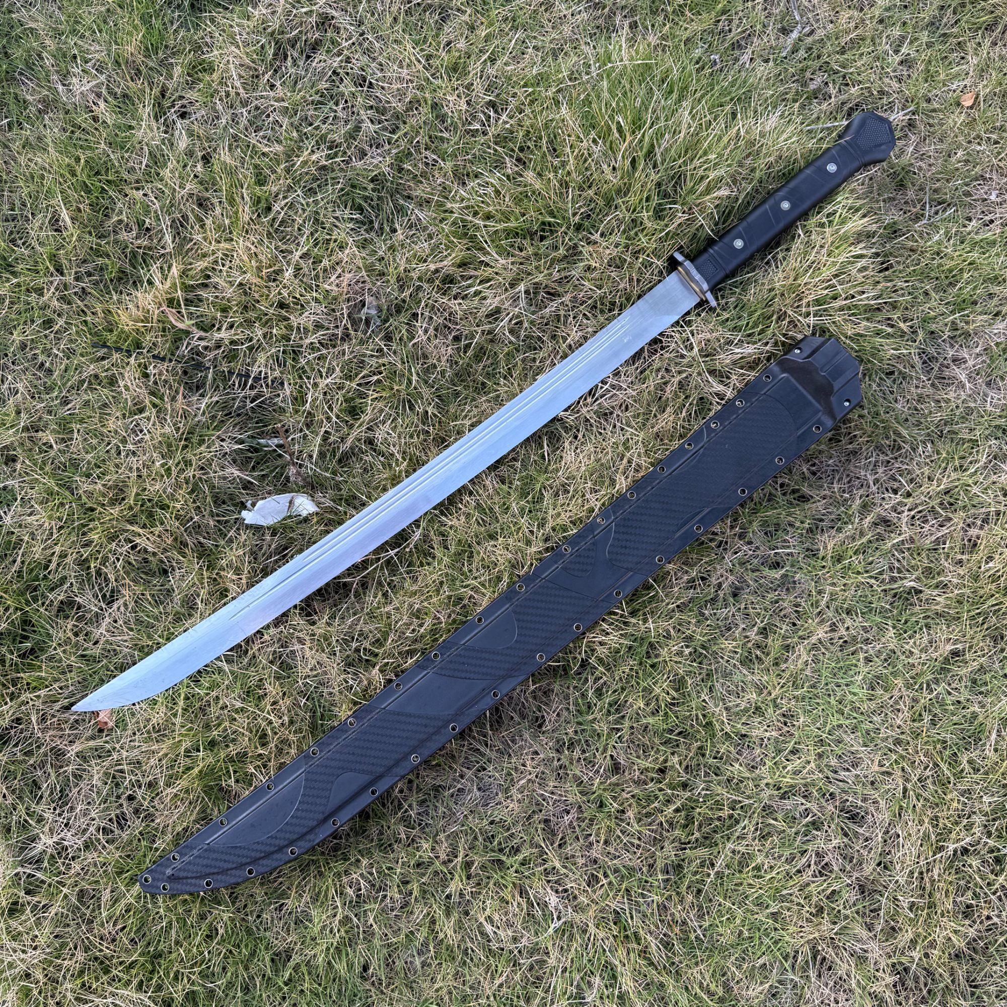 战术绣春刀唐横刀一体刀刀具防身车载龙泉宝剑车载未开刃冷兵器