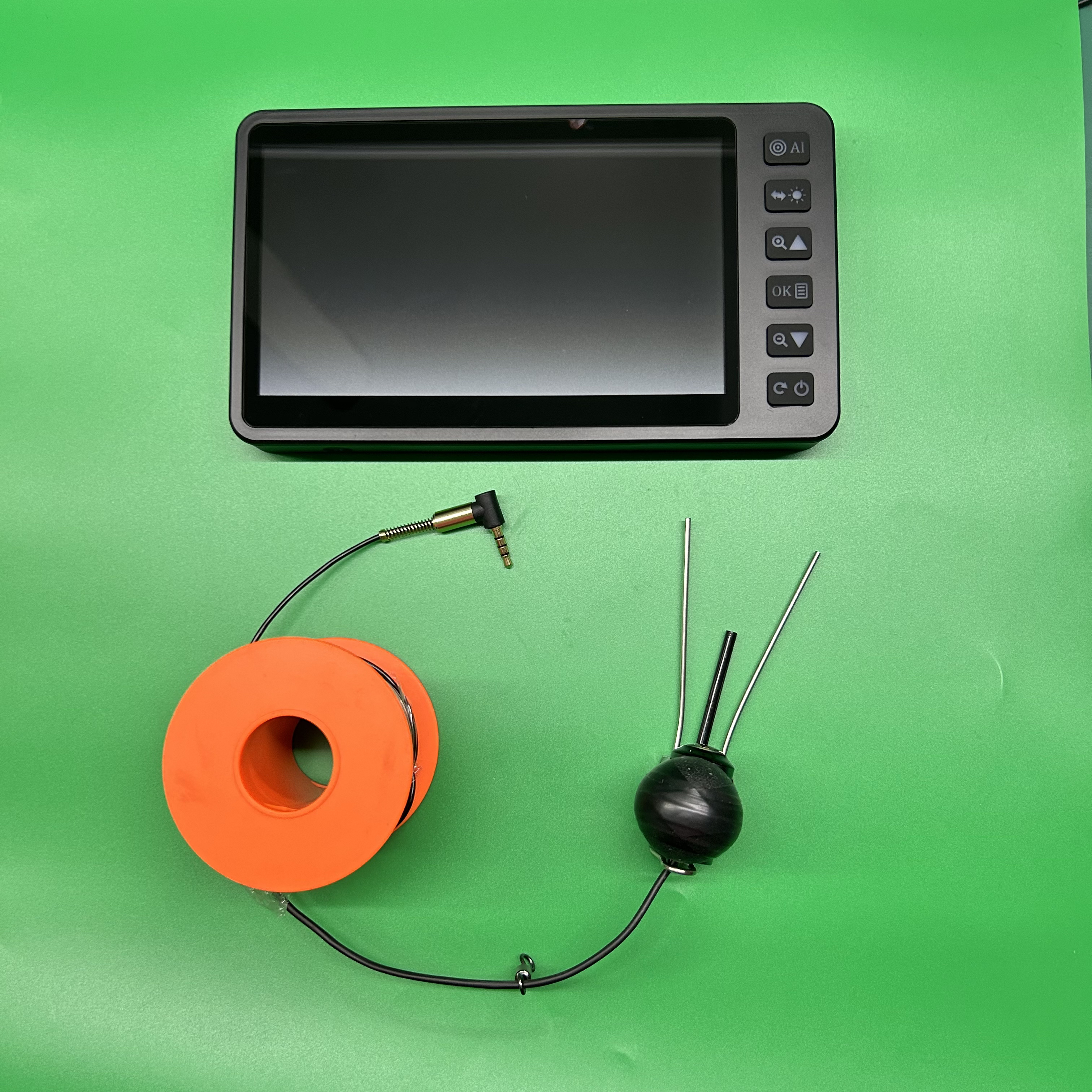 7寸屏幕版钓鱼看饵料高清摄像头户外探鱼设备