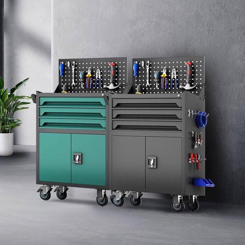 汽修工具车抽屉五金维修多功能工具推车移动重型工具柜车间工作台