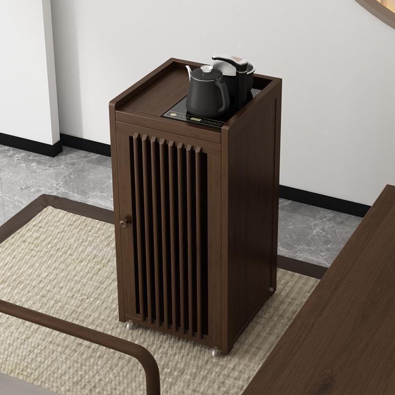 移动茶水柜小茶几家用茶吧机茶台餐边柜烧水壶一体泡水茶桌置物柜