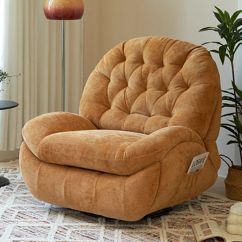 多功能单人沙发意式客厅可坐可躺太空懒人卧室沙发舱休闲躺椅阳台