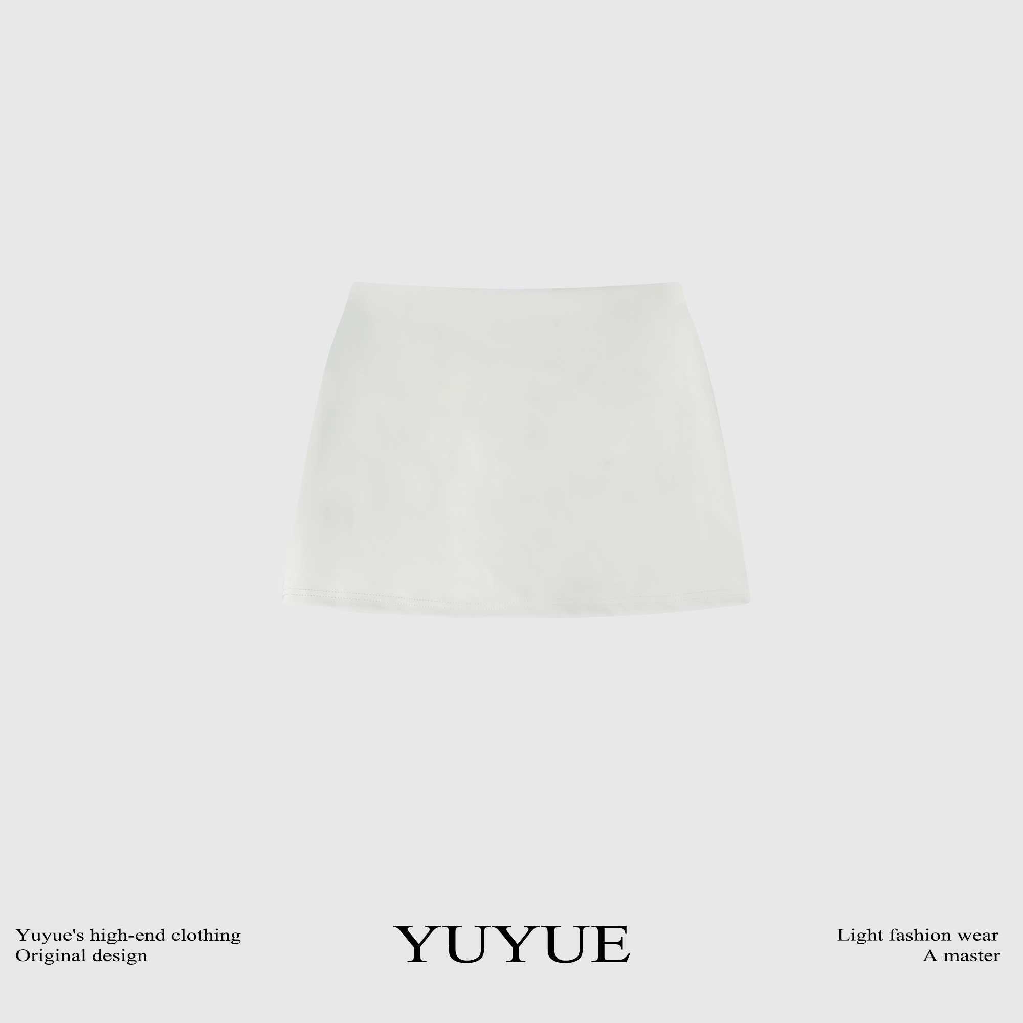 【愉悦愉悦】时尚简约纯色半身裙高腰显瘦包臀裙休闲短裙81816