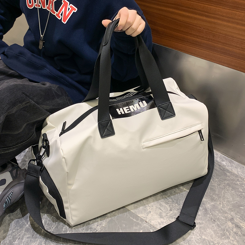 运动包女瑜伽健身包干湿分离游泳包学生手提行李袋短途旅行包轻量